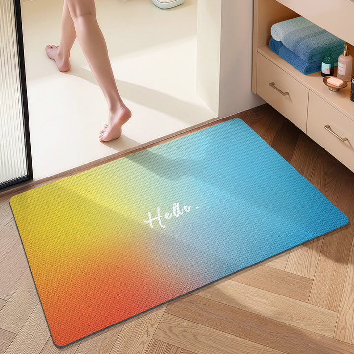 Soft Welcome Bath Mat Bowlift