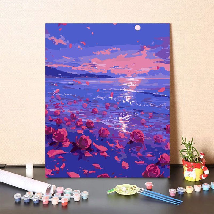 DIY Paint-by-Number Art Kit Bowlift