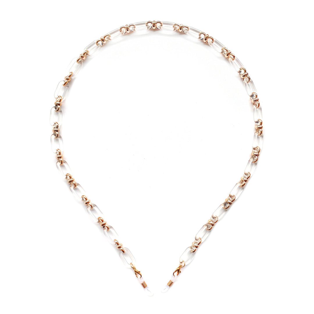 Elegant Eyewear Retainer Chain Bowlift