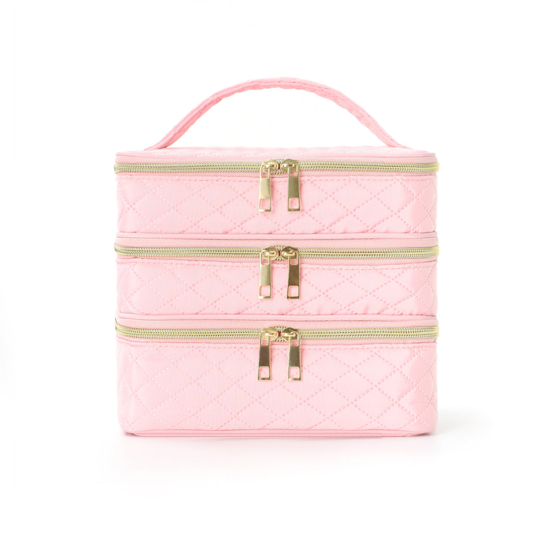 Cosmetic organizer bag with multiple compartments Bowlift