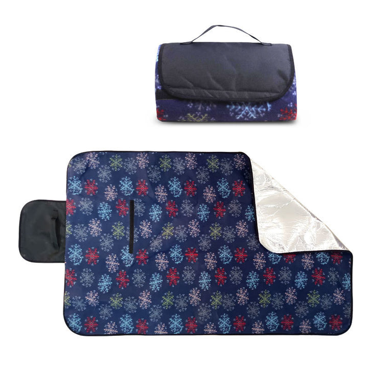 Women’s foldable picnic blanket with water-repellent underside Bowlift