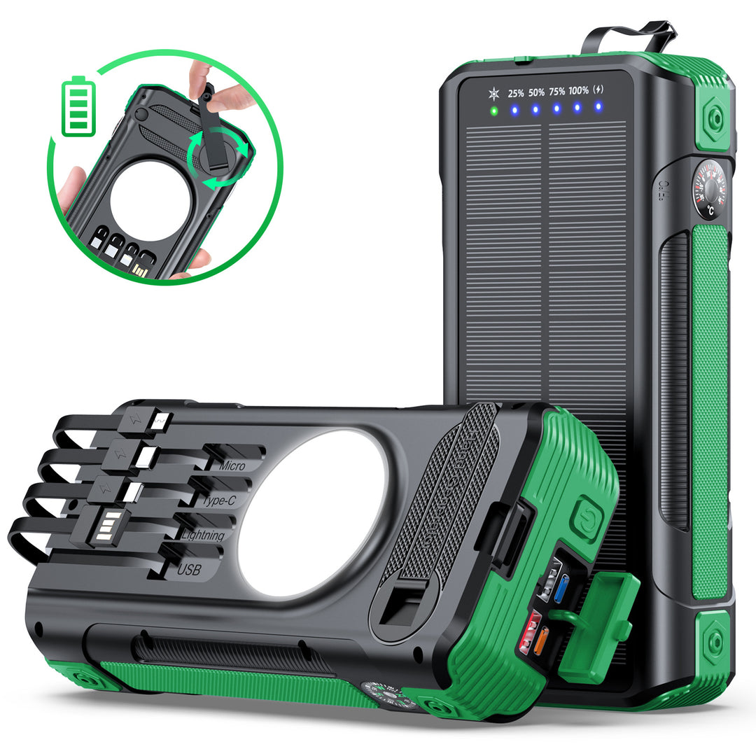 Multifunctional Solar Powerbank with LED Display Bowlift