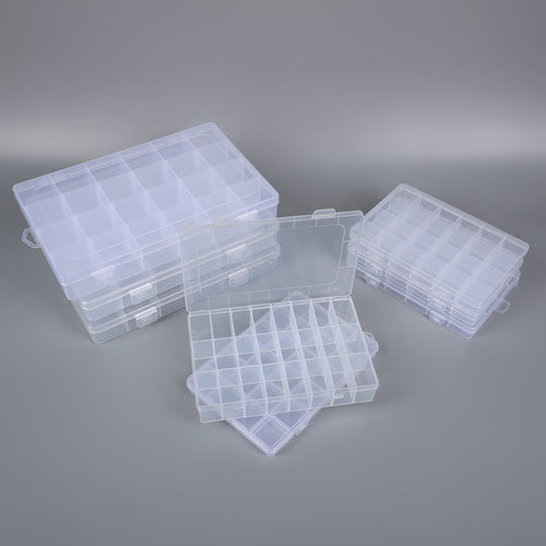 Clear Multi-Section Craft Organizer Bowlift