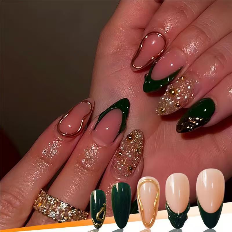 Elegant Gel Nail Art Extensions Bowlift