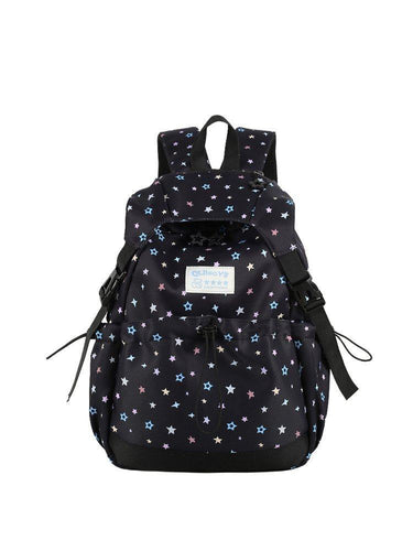 Star Print Hiking Backpack
