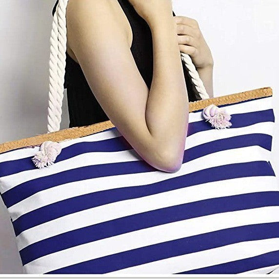 Casual Stripe Bag Bowlift
