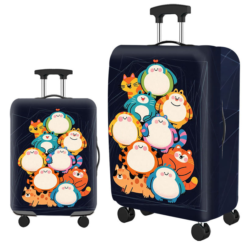 Unisex Hard-shell Suitcase with Playful Hedgehog Design Bowlift