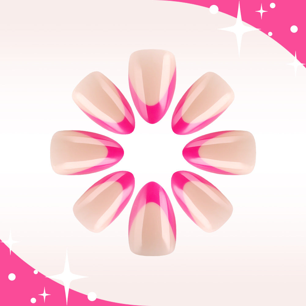 Elegant Stiletto Press-On Nails Bowlift