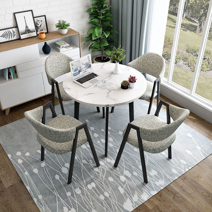 Dining chair with ergonomic upholstery and modern design Bowlift