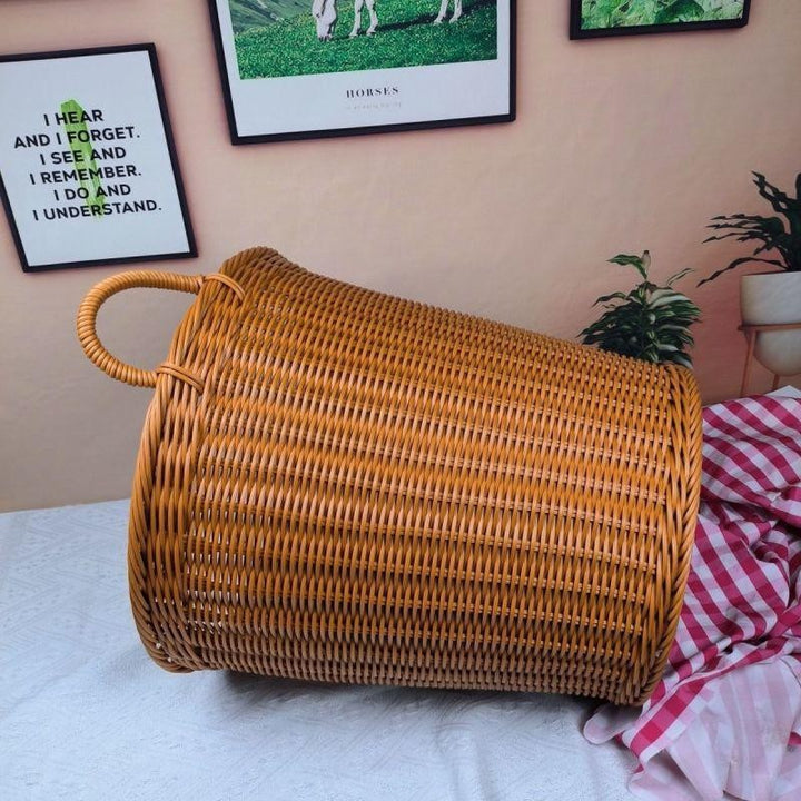 Woven Storage Basket Bowlift