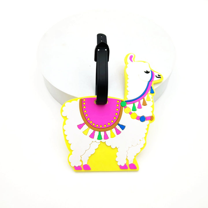 Llama-Shaped Luggage Tag Bowlift
