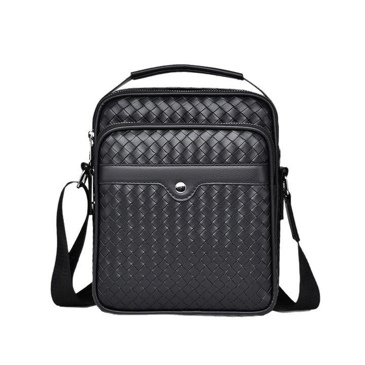 Stylish and Practical Briefcase with Braided Design Bowlift
