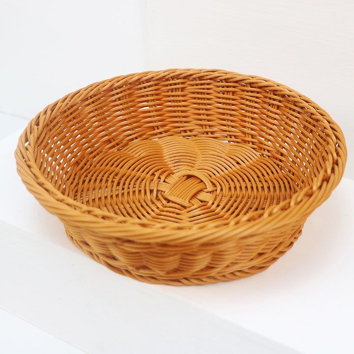 Decorative fruit basket made of handcrafted material Bowlift