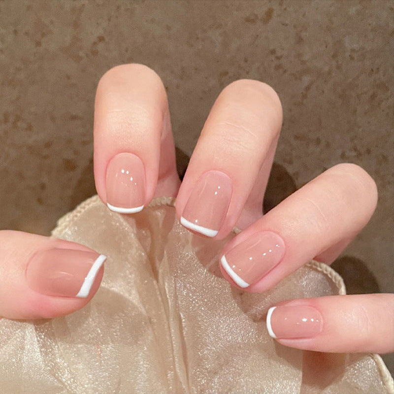 Elegant Glossy Press-On Nail Tips Bowlift
