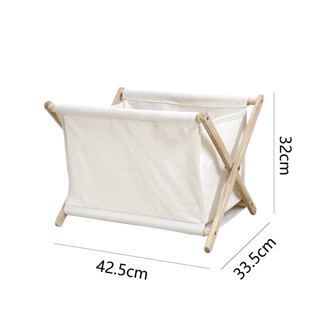 Modern laundry basket with folding frame Bowlift