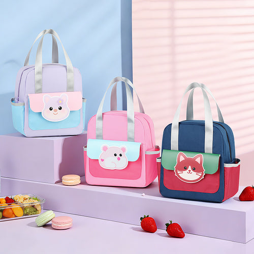 Fun Bear-Themed Insulated Lunch Tote Bowlift