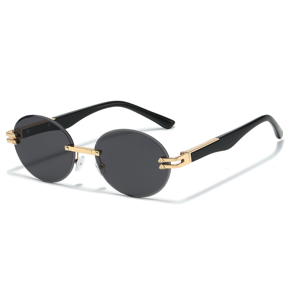Stylish Round Frame Sunglasses Bowlift