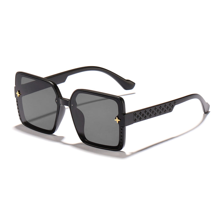 Women's fashionable square sunglasses with embellished frame Bowlift