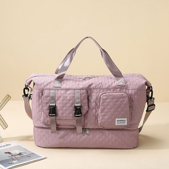 Premium Quilted Travel Tote