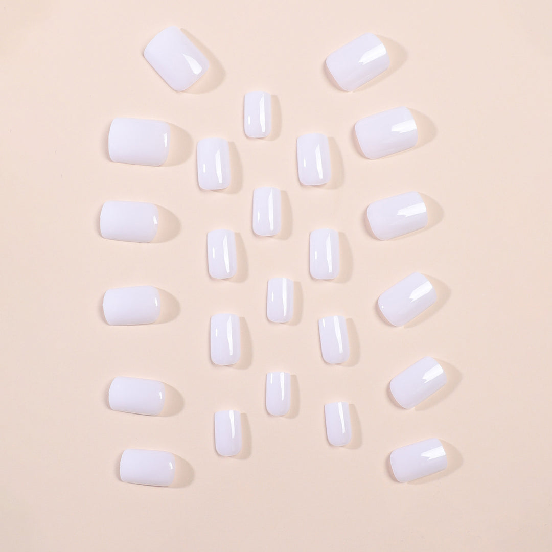 Artificial nail set for professional nail modeling Bowlift