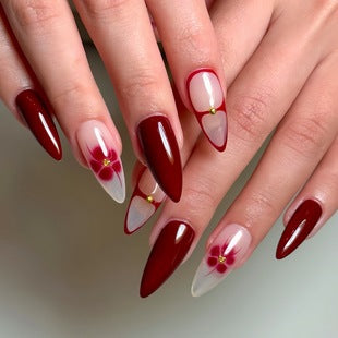 Elegant Gel Nail Art Extensions Bowlift