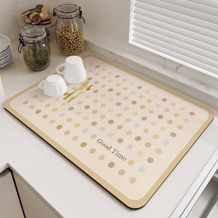 Decorative Kitchen Counter Mat Bowlift