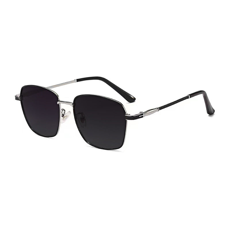 Men's Square Designer Sunglasses with High UV Protection Bowlift