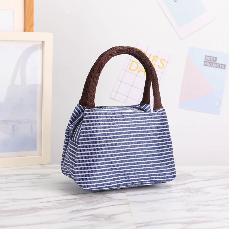 Floral Print Insulated Lunch Carrier Bowlift
