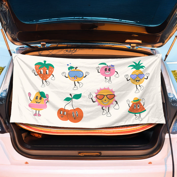 Trunk mat in creative flamingo design Bowlift