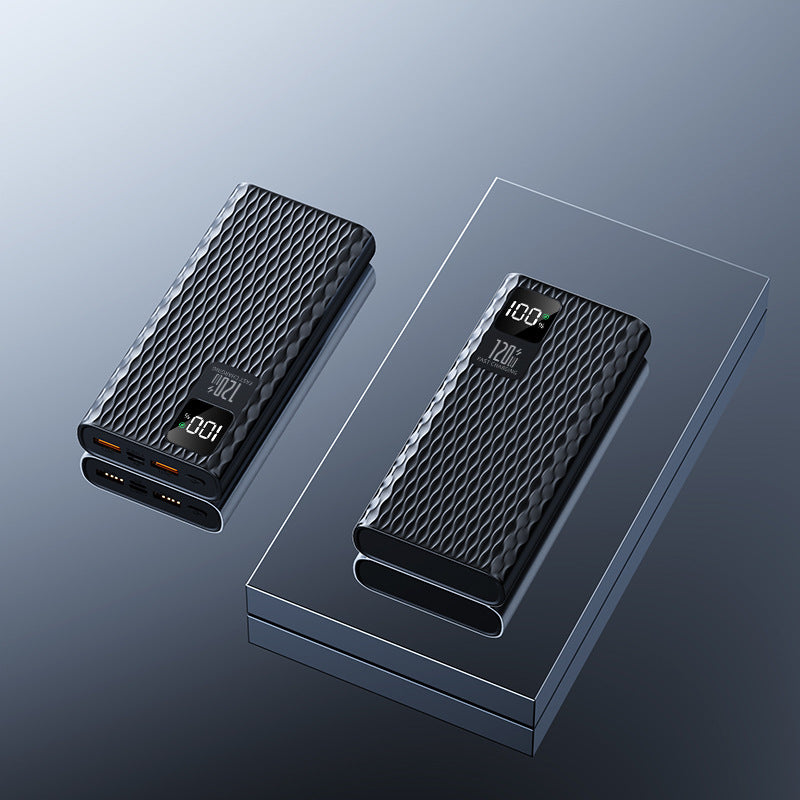 High-performance power bank with digital charging indicator Bowlift