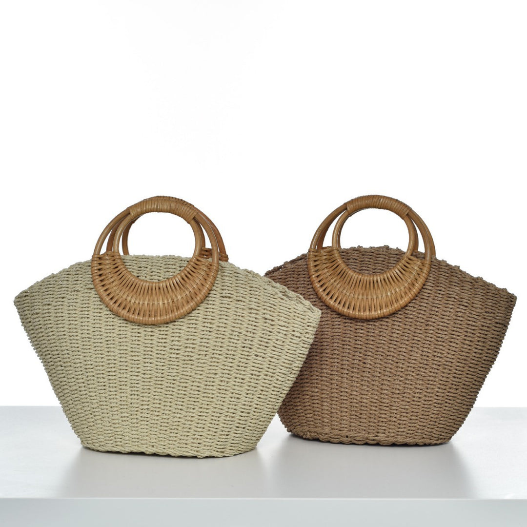 Handmade rattan bag Bowlift
