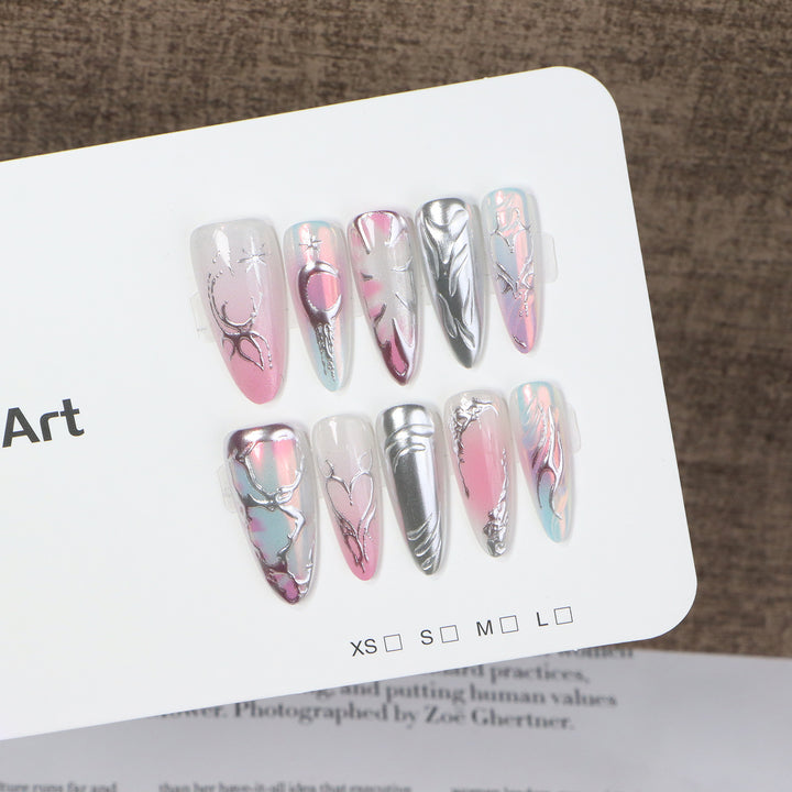 Abstract Nail Art Bowlift