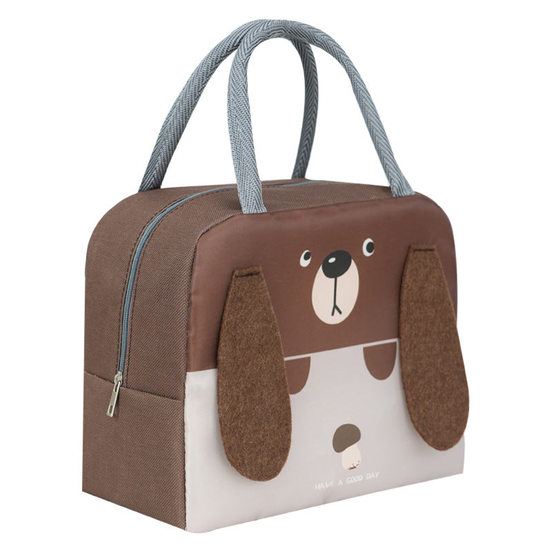 Cartoon Dog-Themed Lunch Bag Bowlift