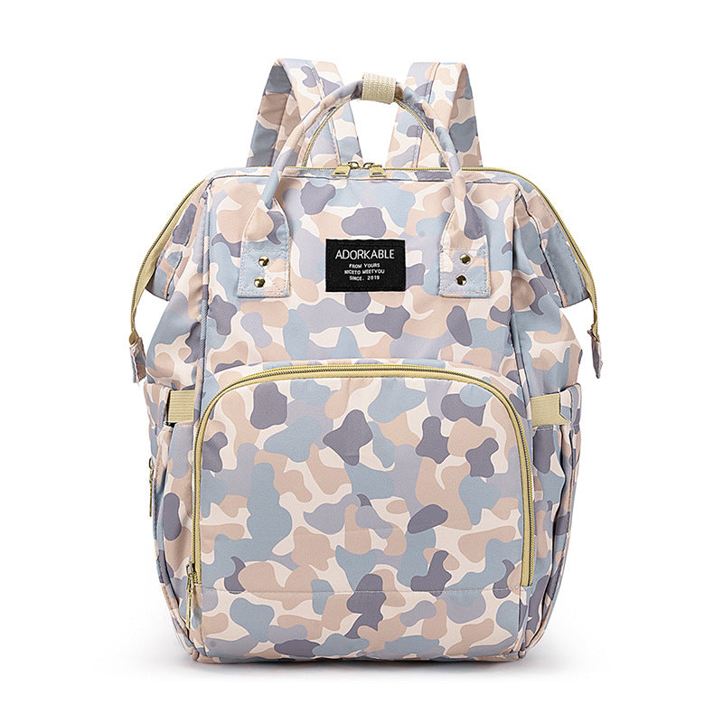 Playful Unicorn Print Diaper Backpack Bowlift