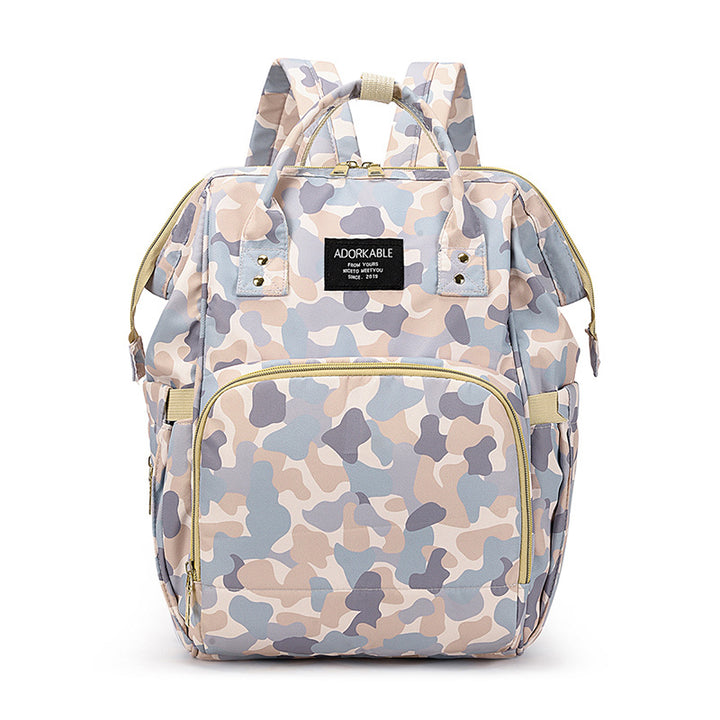 Playful Unicorn Print Diaper Backpack Bowlift