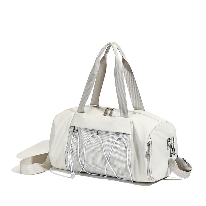 Spacious Mesh Sports Duffle Bag Bowlift