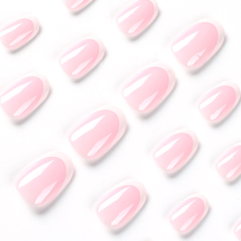 Elegant Nail Art with French Tips Bowlift