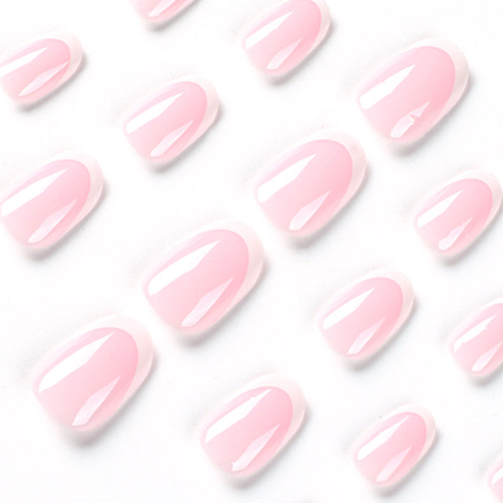 Elegant Nail Art with French Tips Bowlift