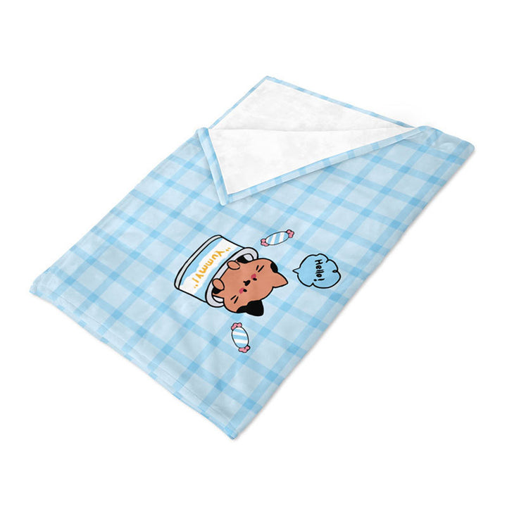 Fun Cartoon Character Throw Blanket