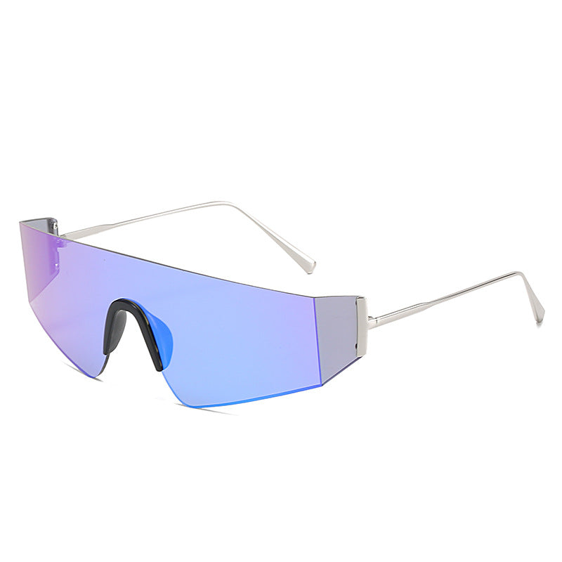 Ladies futuristic oversized sunglasses Bowlift
