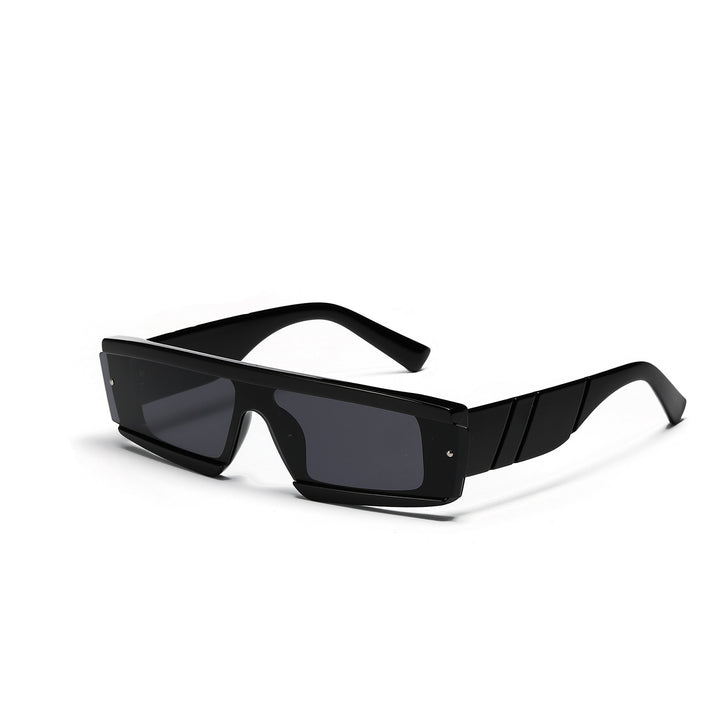 Women's oversized rectangular sunglasses with fashionable tortoiseshell design Bowlift