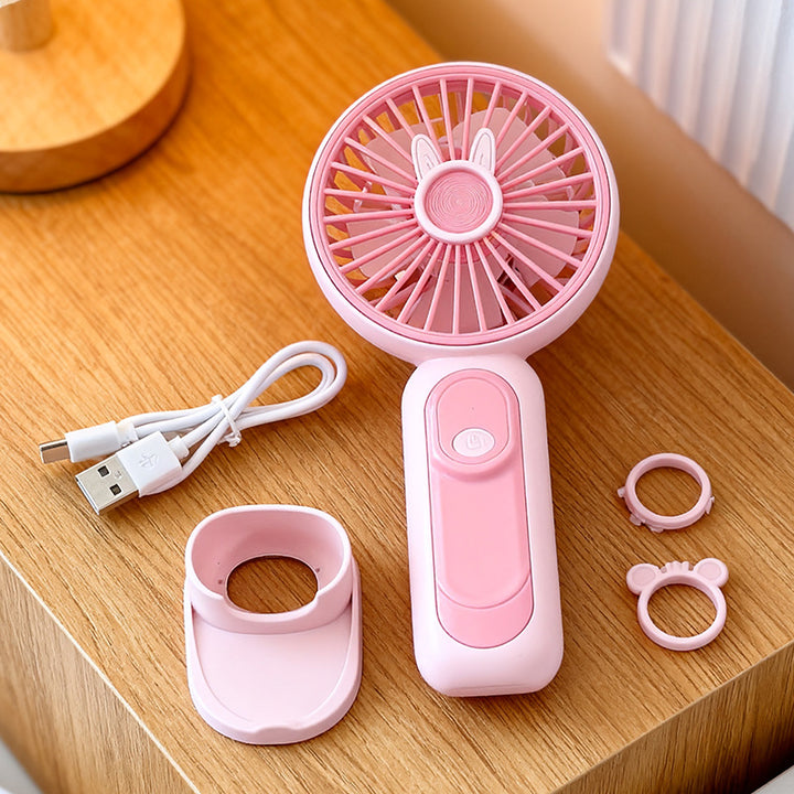 Ladies portable mini fan Bowlift
