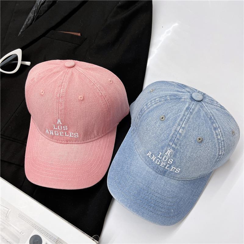 Women's Distressed Vintage Los Angeles Baseball Cap Bowlift