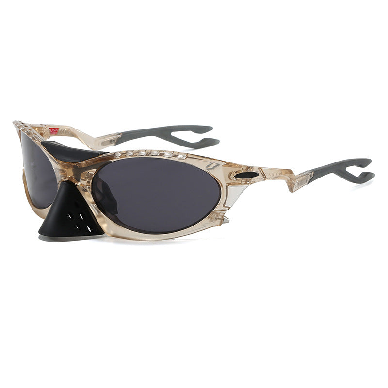 Women's Sporty Outdoor Sunglasses with UV Protection and Ergonomic Design Bowlift