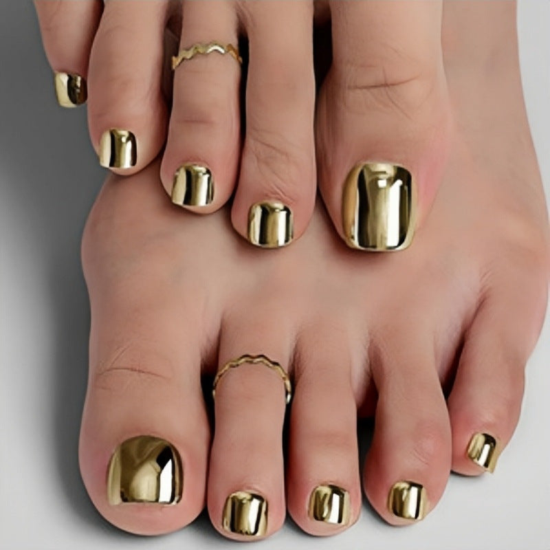 Premium Glossy Press-On Nail Kit Bowlift