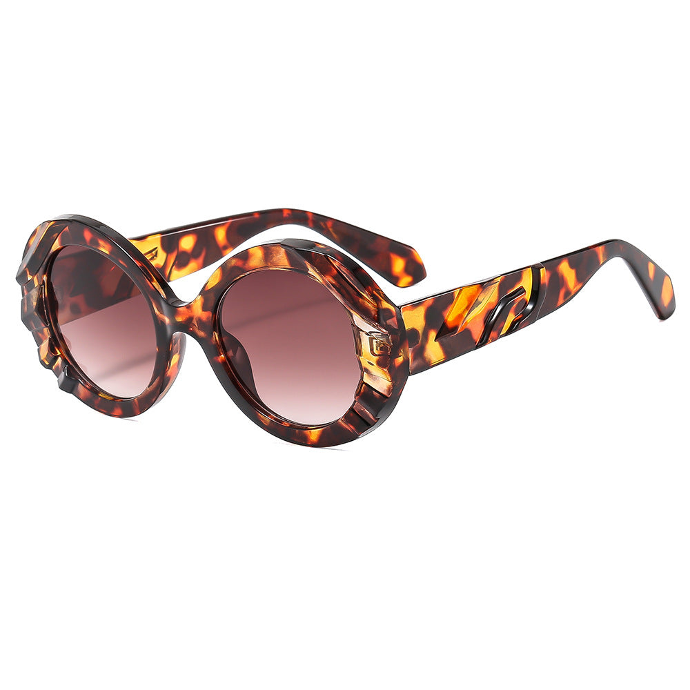 Women's sunglasses with unique, textured frame and protective lenses Bowlift