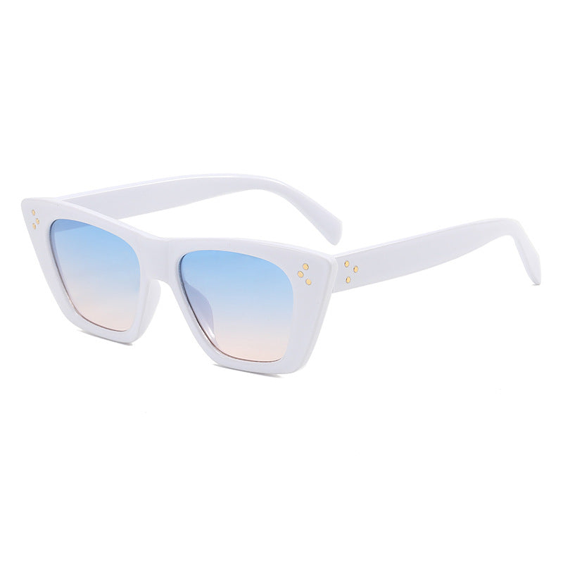 Women's Fashion Cat-Eye Sunglasses with UV Protection and Stylish Design Bowlift