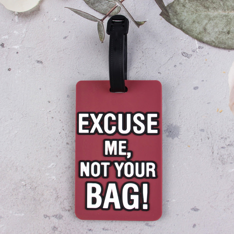 Humorous Travel Luggage Identifier Bowlift