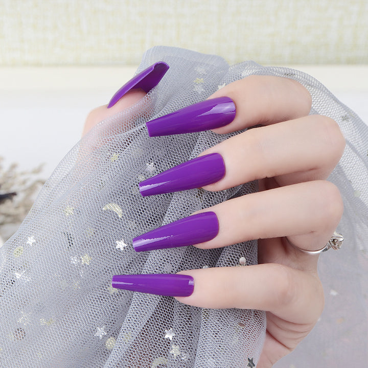 Vibrant Stiletto Press-On Nails Bowlift