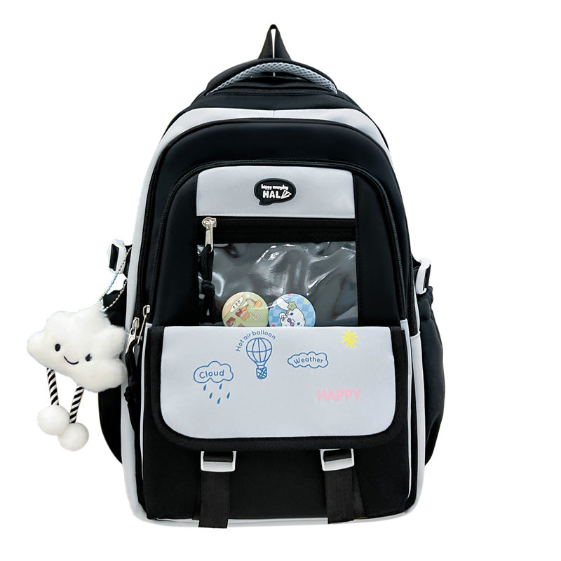 Whimsical Character Design School Backpack Bowlift